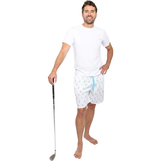 Men's Golf Sleep Shorts - Pajamas - 2