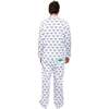 Men's Tennis Navy Long PJ Set - Pajamas - 5