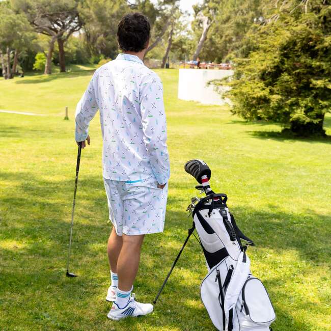 Men's Golf Sleep Shorts - Pajamas - 6