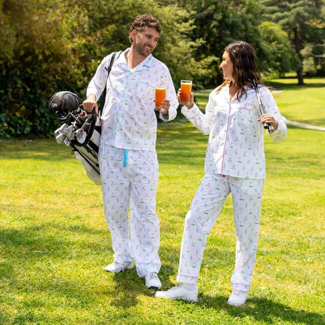 Men's Golf Long PJ Set - Pajamas - 7
