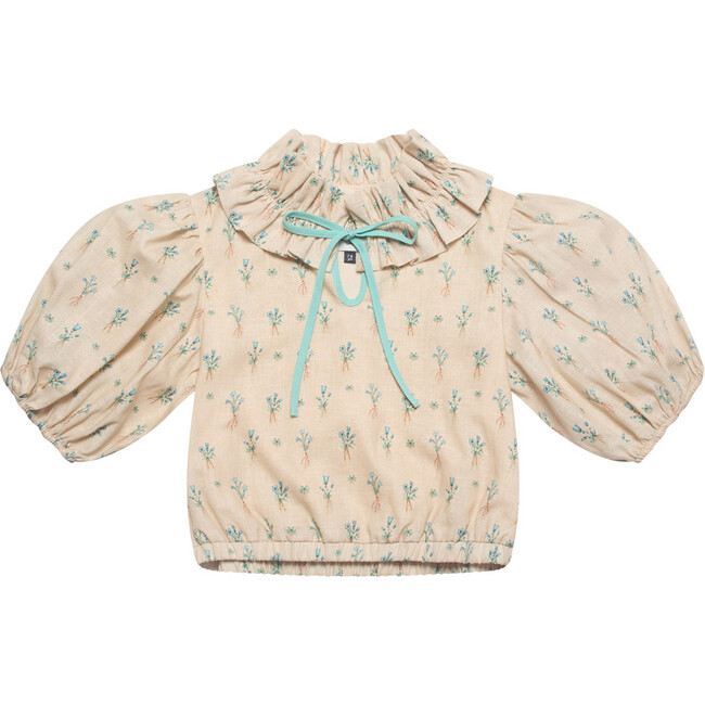 Keepsake Blouse, Blue Sprig