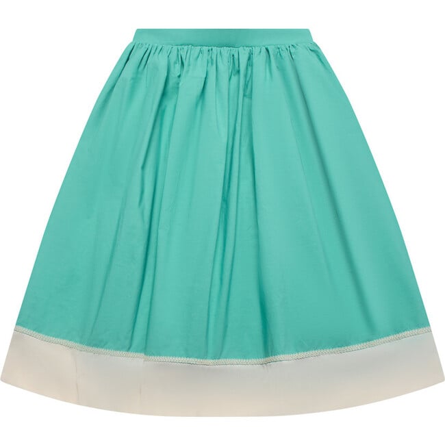 In A Roundabout Way Skirt, Verdigris