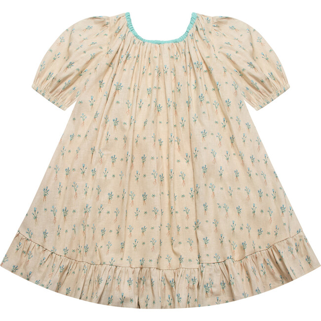 Swept Off Your Feet Dress, Blue Sprig