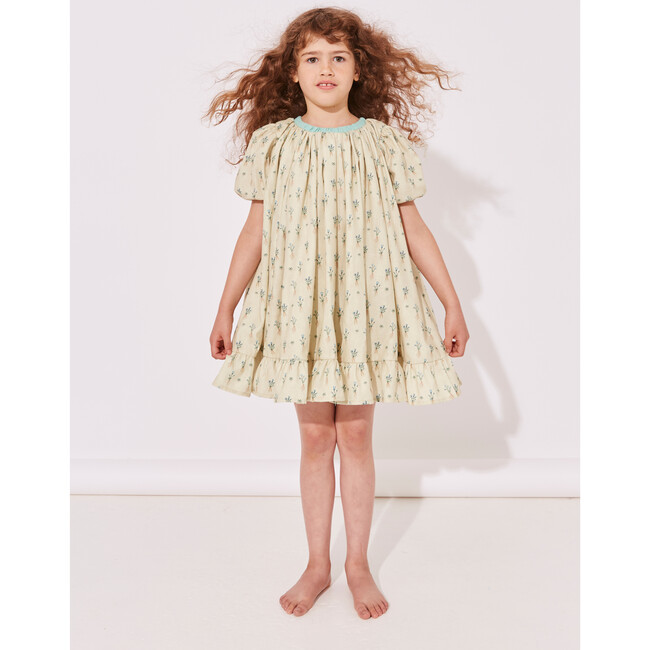 Swept Off Your Feet Dress, Blue Sprig - Dresses - 2