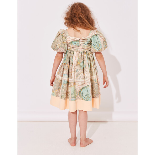 Stratosphere Dress, Old London Map - Dresses - 4