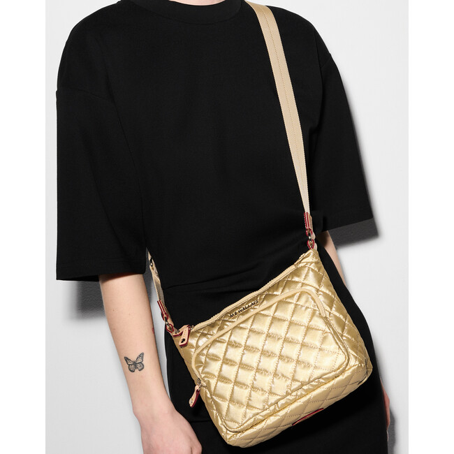 Metro Scout Deluxe, Light Gold Pearl Metallic - Bags - 2