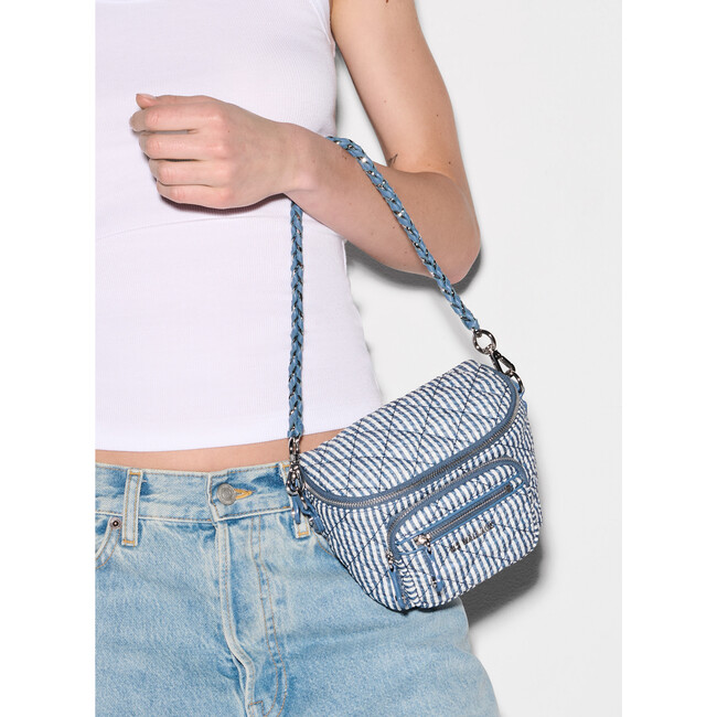 Micro Crosby Sling, Seersucker - Bags - 3