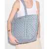 Large Empire Tote, Seersucker - Bags - 2