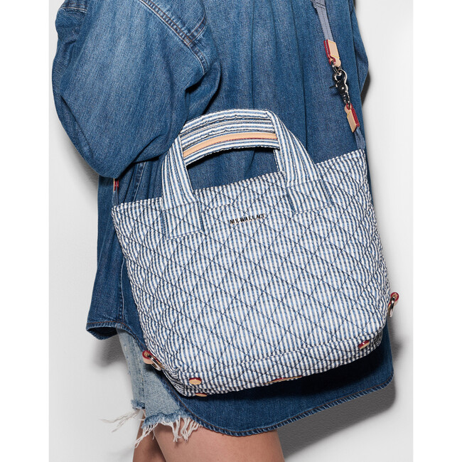 Small Sutton Deluxe, Seersucker - Bags - 3