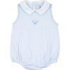 Tennis Bubble Romper, Blue - Rompers - 1 - thumbnail