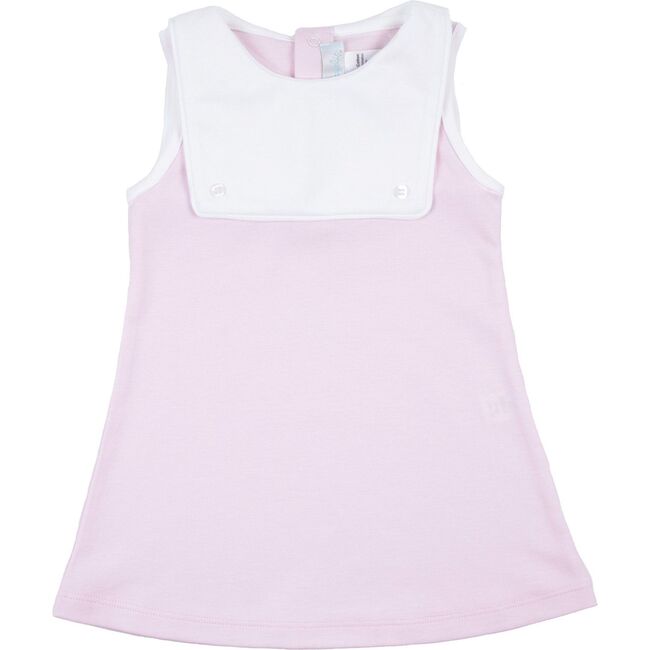 Pima Nautical Dress, Pink