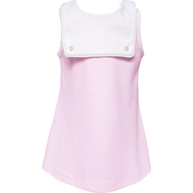 Pima Nautical Dress, Pink - Dresses - 2