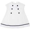 Isabel Dress, Classic White Seersucker - Dresses - 1 - thumbnail