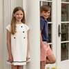 Isabel Dress, Classic White Seersucker - Dresses - 4