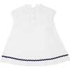 Isabel Dress, Classic White Seersucker - Dresses - 7