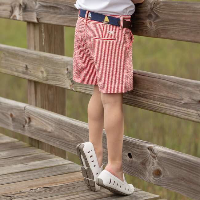 Hart Short, Rhode Island Red Seersucker - Shorts - 5