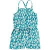 Smocked Strappy Romper, Watercolor Starfish - Rompers - 1 - thumbnail
