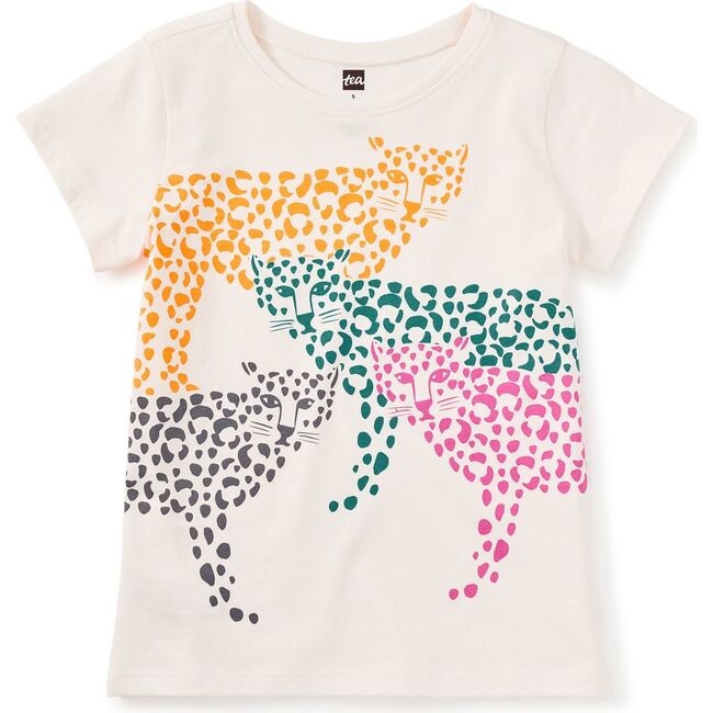 Rainbow Jaguars Graphic Tee, Chalk