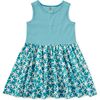 Print Mix Tank Skirted Dress, Watercolor Starfish - Dresses - 1 - thumbnail