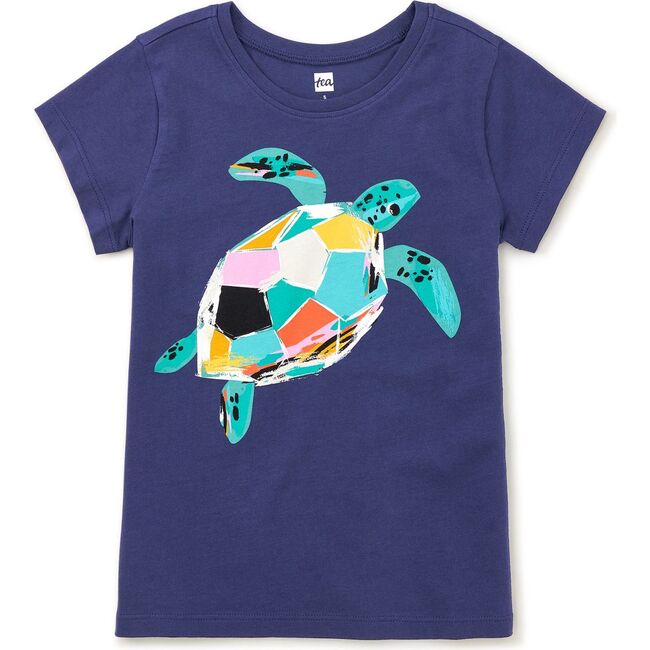 Pop Turtle Graphic Tee, Twilight