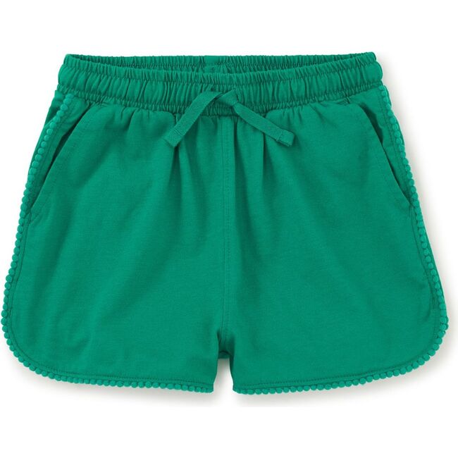 Pom-Pom Gym Shorts, Viridis