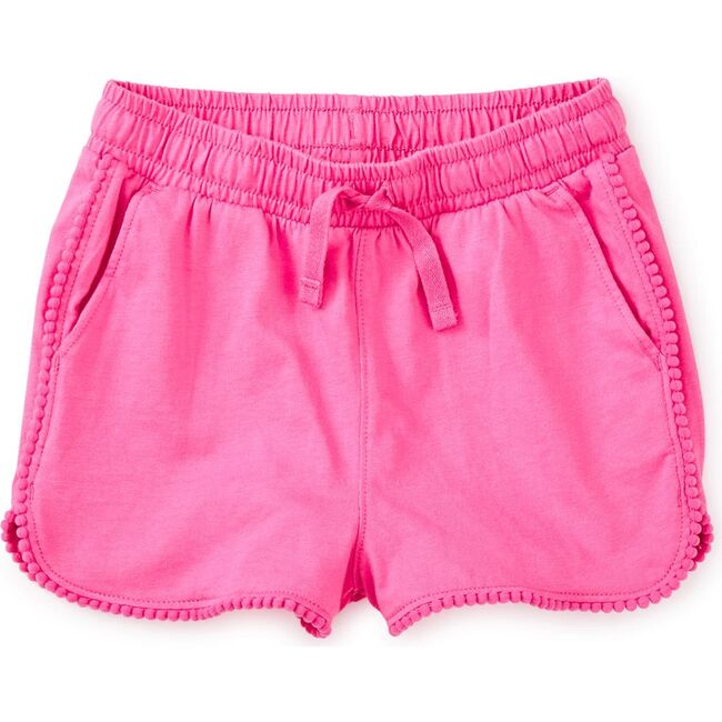 Pom-Pom Gym Shorts, Carousel Pink