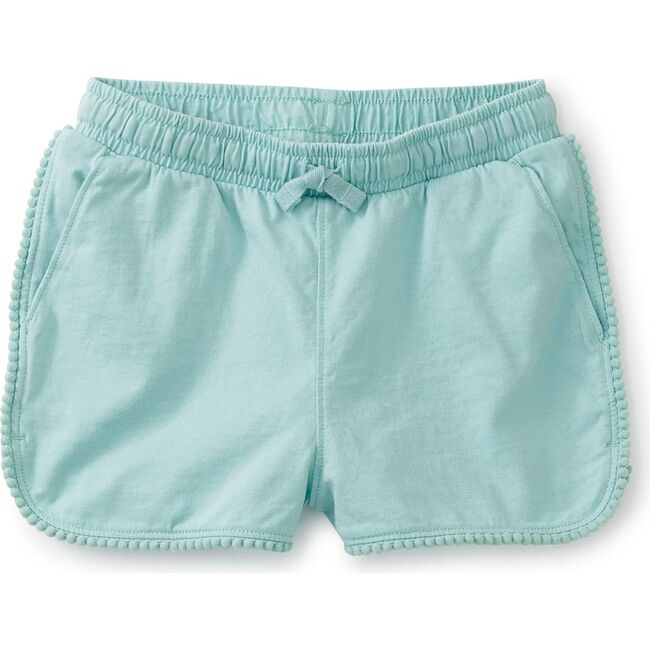 Pom-Pom Gym Shorts, Canal Blue
