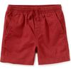 Twill Sport Shorts, Pomegranate - Shorts - 1 - thumbnail