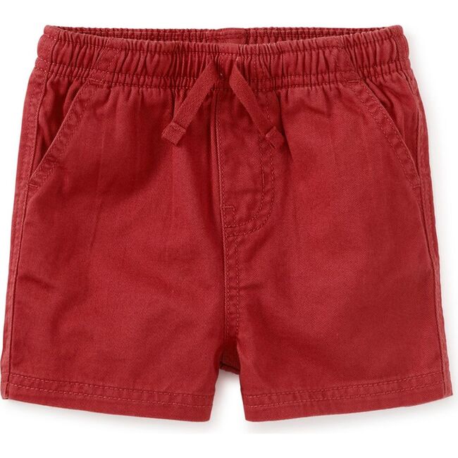 Twill Sport Shorts, Pomegranate - Shorts - 2