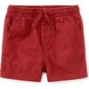 Twill Sport Shorts, Pomegranate - Shorts - 2