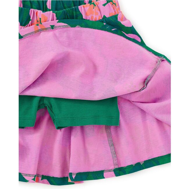 Twirl Skort, Bold Hibiscus - Skirts - 2