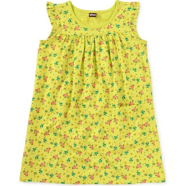 Mighty Mini Dress, Tropical Floral Ditsy