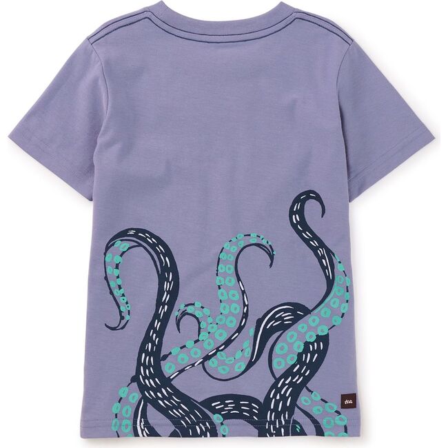 Octopus Arms Graphic Tee, SEAL GREY