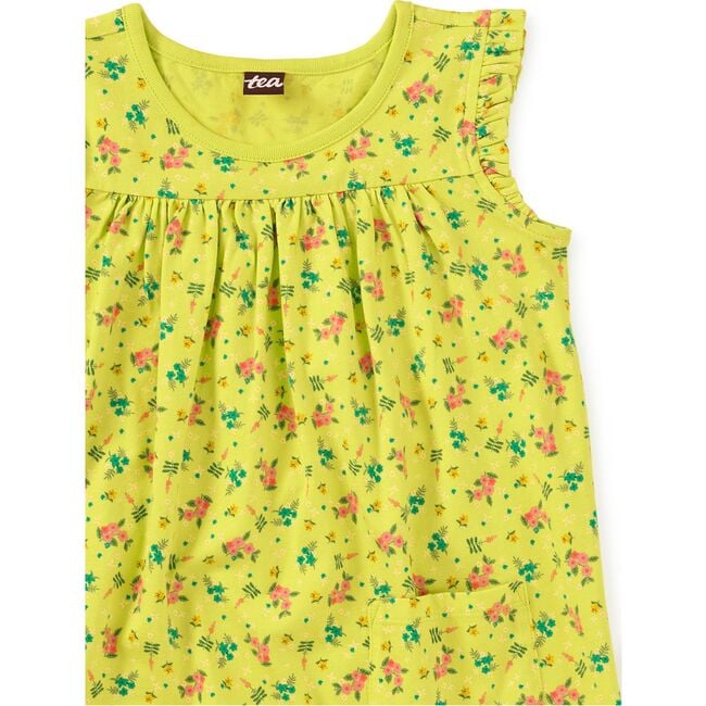 Mighty Mini Dress, Tropical Floral Ditsy - Dresses - 2