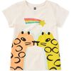 Jaguar Love Graphic Tee, Chalk - T-Shirts - 1 - thumbnail