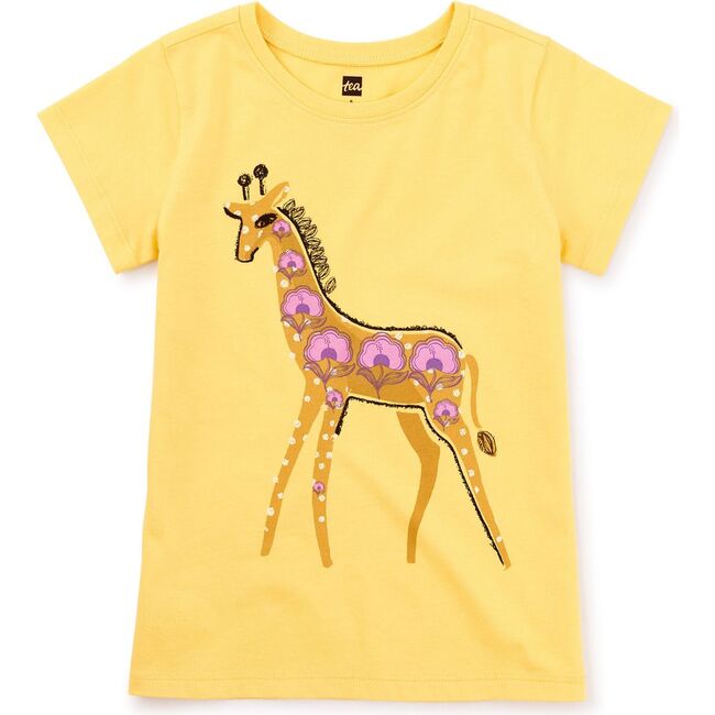Decorated Giraffe Graphic Tee, Del Sol
