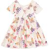 Twist Back Ballet Dress, Jaguar Spot Butterflies - Dresses - 2