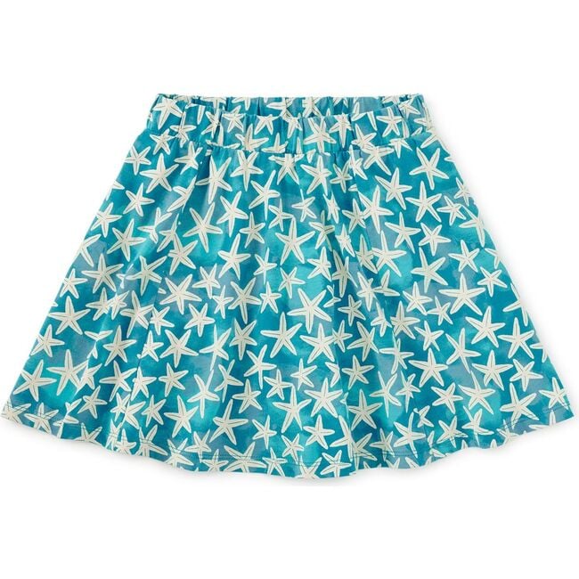 Twirl Skort, Watercolor Starfish