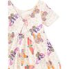 Twist Back Ballet Dress, Jaguar Spot Butterflies - Dresses - 3