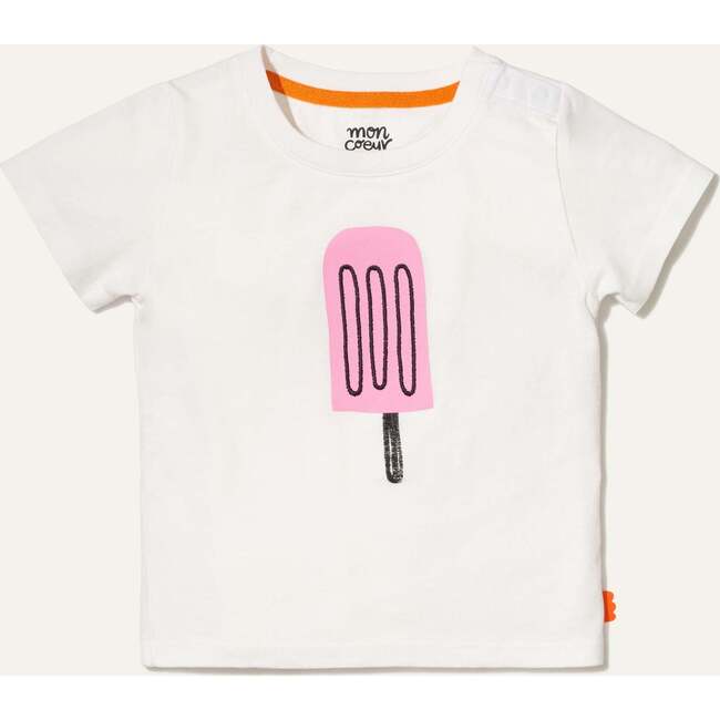 Recycled Cotton Pink Ice Pop Kid T-Shirt