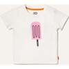 Recycled Cotton Pink Ice Pop Kid T-Shirt - T-Shirts - 1 - thumbnail