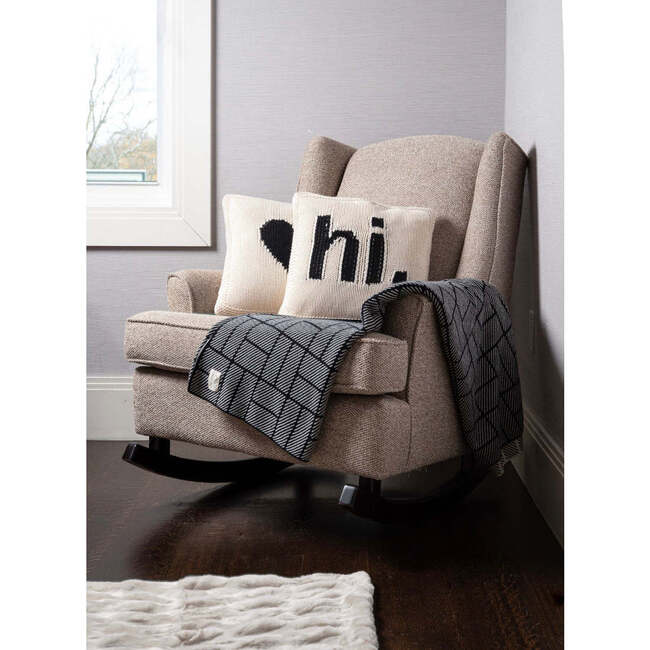 Hi Pillow, Black - Pillows - 2