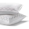 Alps Embroidered Border Crib & Toddler Duvet, Taupe - Duvet Sets - 2