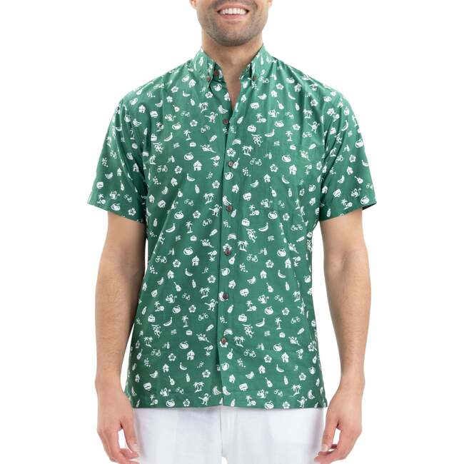 The Monkey Business, Short Sleeve Slim Fit Shirt