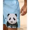The Panda Party, Blue, Swim Trunks - Swim Trunks - 3