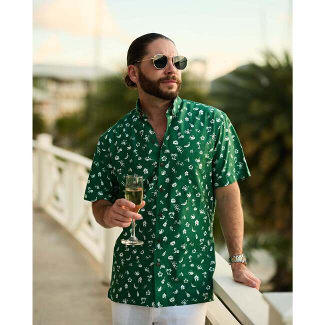 The Monkey Business, Short Sleeve Slim Fit Shirt - Shirts - 2