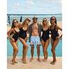The Panda Party, Blue, Swim Trunks - Swim Trunks - 6
