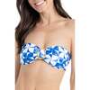 The Greece, Gold Ring Bandeau Bikini Top - Two Pieces - 1 - thumbnail