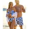 The Greece, Gold Ring Banded Sporty Bikini Bottom - Two Pieces - 4