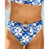 The Greece, Gold Ring Banded Sporty Bikini Bottom - Two Pieces - 5